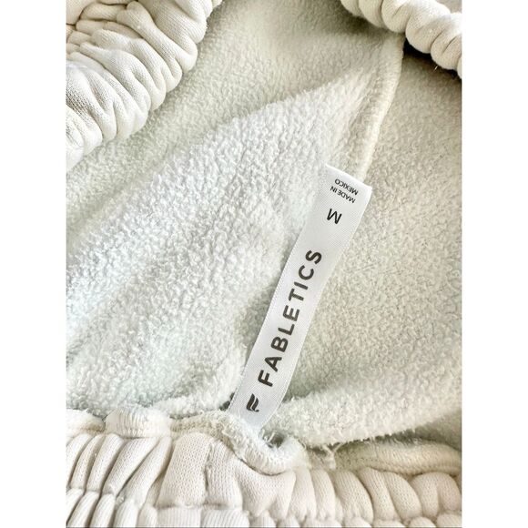 Fabletics cream jogger sweat pants size medium - Picture 8 of 8